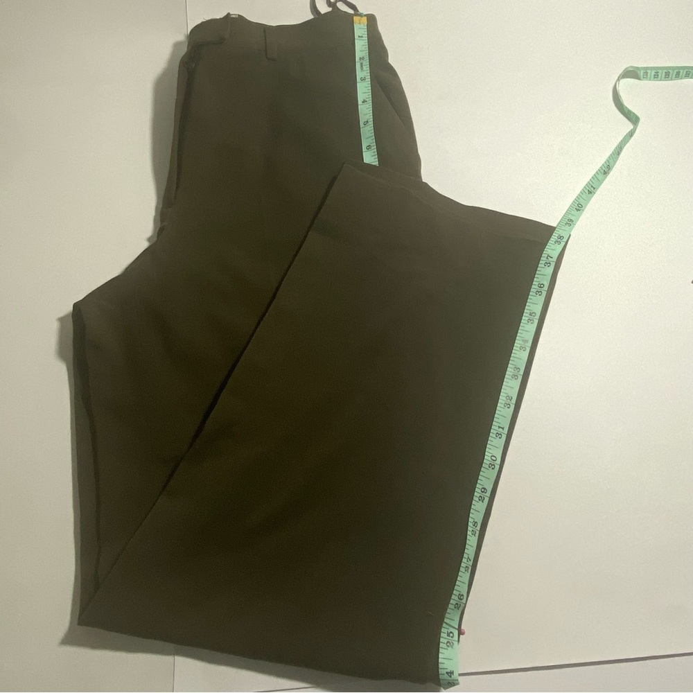 Olive green John Meyer Studios trousers w99 - Picture 9 of 9